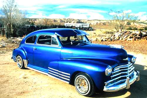 1947 Chevy Fleetline, Joseph Romero, Chimayo, New Mexico